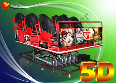 6 DF Electric 5D Customized 6D Dual Simulator Driving Simulator 5 D Theater