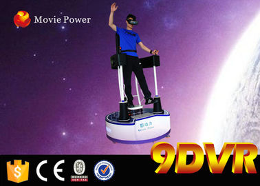 9D Virtual Reality سینمایی Standing Roller Coaster Simulator سوار 1200 * 2100mm