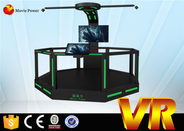 دیوانه HTC VIVE تعاملی 9D VR سینما برای بازی CS / Online تفنگ بازی تیراندازی