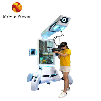 1 Player Vr Shoot Machine Standing Virtual Reality 9d Gun Game Machine Coin Operated