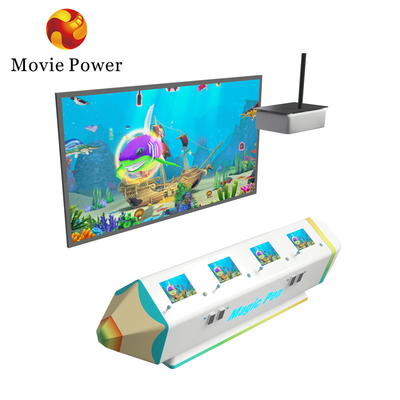 بازی چند نفره 3d AR پروژکتور تعاملی ماشین بازی نقاشی کودکان داخلی