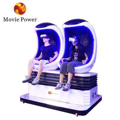 پارک تفریحی Vr 9D شبیه ساز حرکت بازی تعاملی 9D واقعیت مجازی تخم مرغ سینما