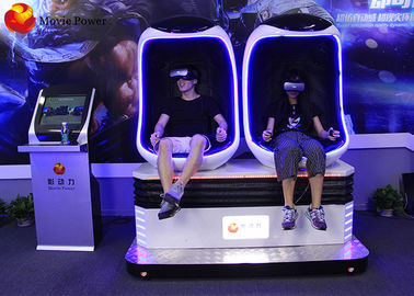 رنگ سفارشی 9D VR Cinema تخم مرغ ماشین شبیه ساز پلت فرم سیلندر الکتریکی