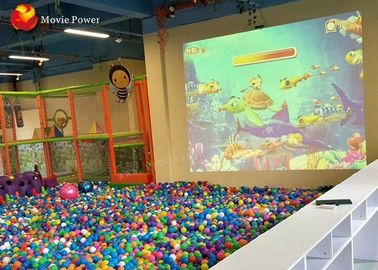 سرگرمی کودکان و نوجوانان پروژکتور تعاملی پارک تم کودکان استخر توپ Zorbing توپ تجهیزات بازی