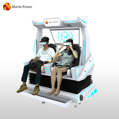 Business Small Dynamic Effect 9D VR Cinema 2 صندلی ماشین واقعیت مجازی
