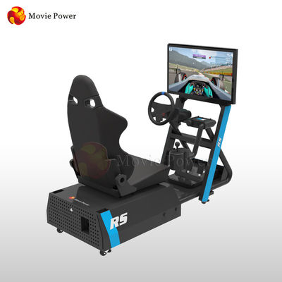 بازی خانگی کوچک هیدرولیک VR Racing Simulator تجهیزات راننده ماشین 0.5KW