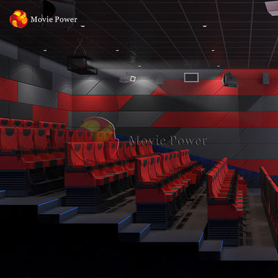 سیستم تفریحی پارک تفریحی صندلی سینمایی 4 بعدی 12 بعدی سینمای سینمایی حرکت 4 بعدی