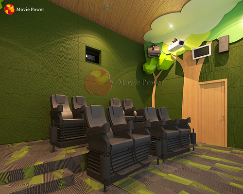 سرگرمی 9D VR Simulator 5D Cinema Motion Chair تجهیزات VR تم سینمای 5 بعدی