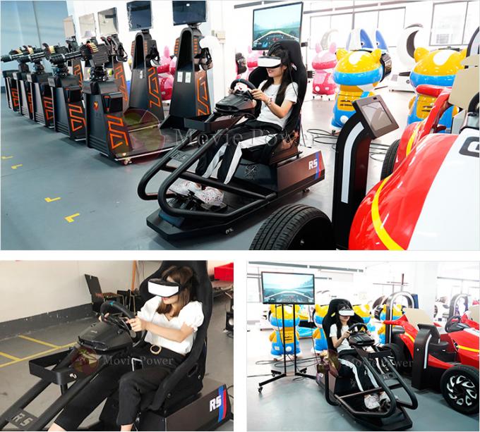 شبیه ساز بازی Seat VR Gaming Simulation Seat VR Shopping Entertainment Car Driving Simulation 0