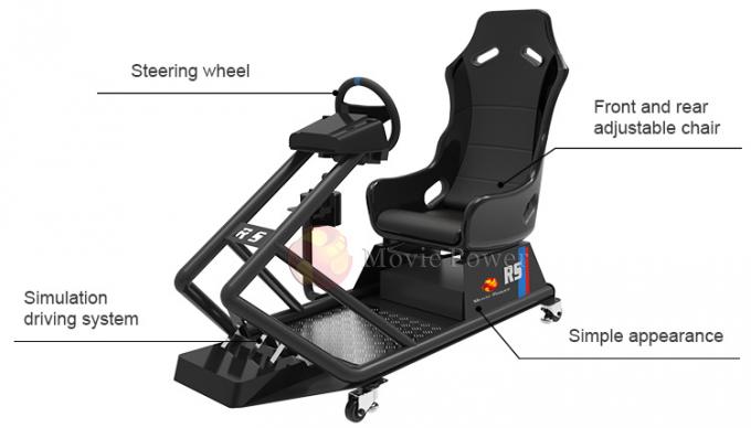 شبیه ساز بازی Seat VR Gaming Simulation Seat VR Shopping Entertainment Car Driving Simulation 1