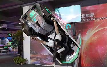 3D 9D VR Cinema واقعیت مجازی Roller Coaster 360 Rotating Vr Chair Flight Simulator Machine Game 5