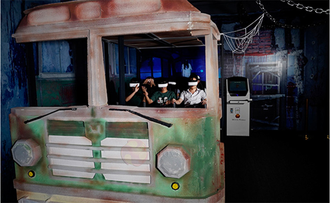 شبیه ساز بازی فیلم شبح وار سینمای واقعیت مجازی 9 بعدی برای پارک تفریحی 2