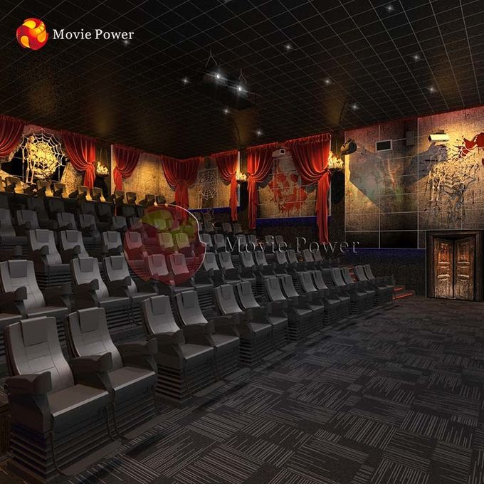 فیلم های ترسناک 3 Dof 4d 5d سیستم سینمای تئاتر 1