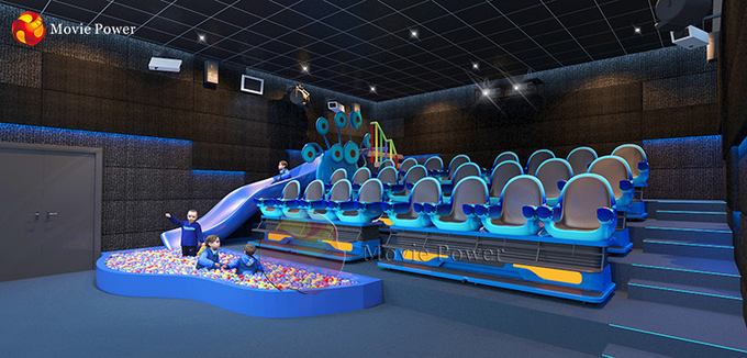 سرگرمی 5D Cinema Simulator Motion Chair VR Equipment Theme 5D Movie Theater 0